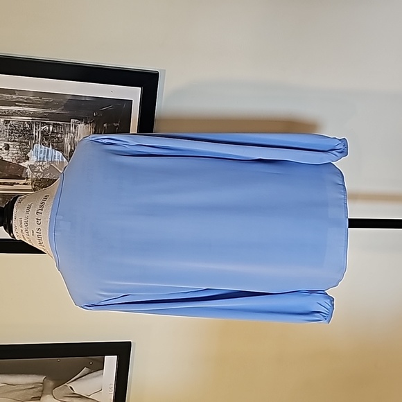 J. Crew blue blouse sz M - Picture 3 of 11